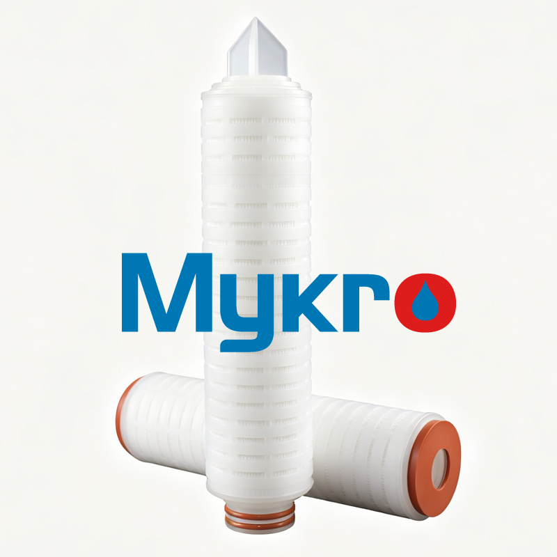 depth pleated filter cartridges